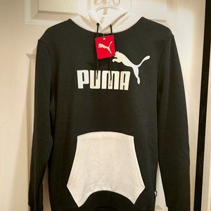 Black & White Puma Hoodie (S)